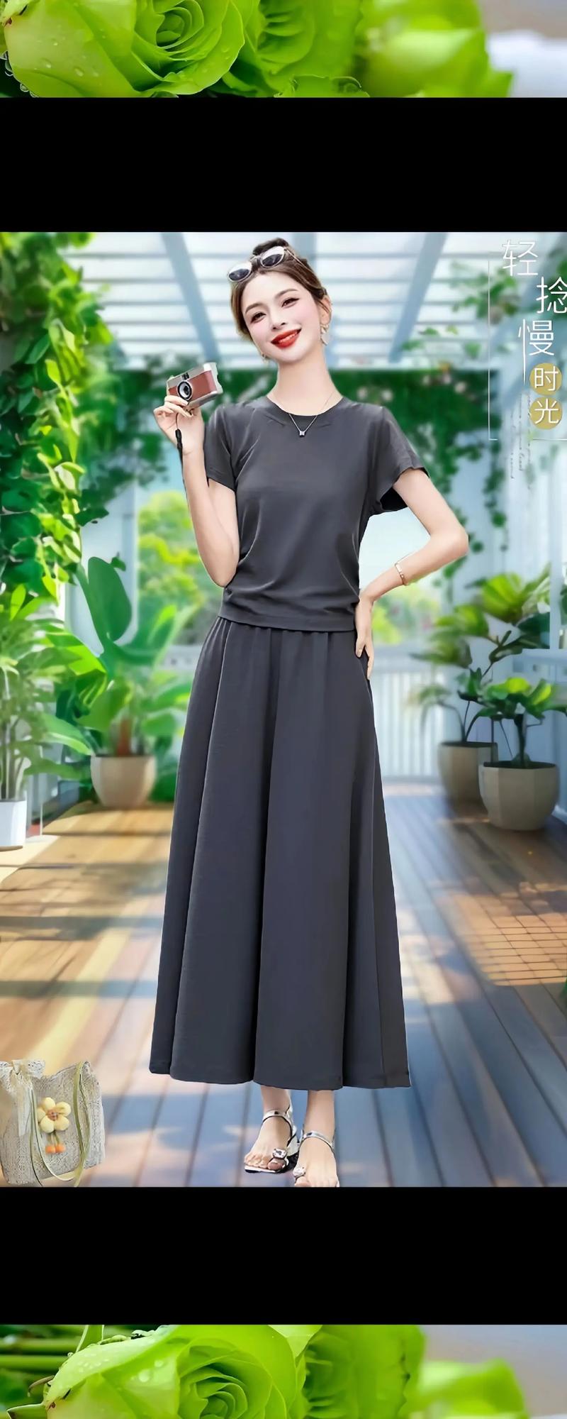 姐妹們，輕松暢享韓范兒魅力！2024年夏季服裝套裝閃亮登場(chǎng)